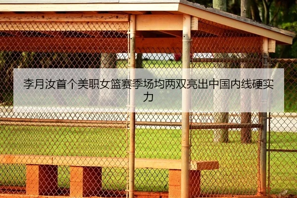 李月汝首个美职女篮赛季场均两双亮出中国内线硬实力